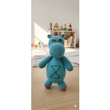 Liva Atelier Örgü Amigurumi Dinazor / Su Aygırı Figürlü Bebek & Çocuk Oyuncak