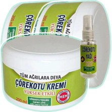 Medigeni Süper Çörek Otu Bakım Kremi 3X200 Ml+30 ml Çörek Otu Yağı ile