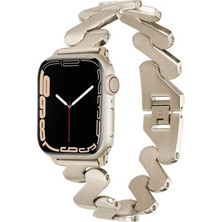 Apple Watch Ultra 49MM Aç Kapak Klipsli Şık Sağlam Metal Kordon KRD80