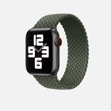 Apple Watch 42MM Tek Parça Large Beden Tasarımlı Nefes Alan Hafif Örgü Kordon KRD32