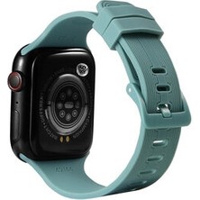 Apple Watch 7 41MM Soft Renkli Esnek Yumuşak Konforlu Silikon Kordon KRD23