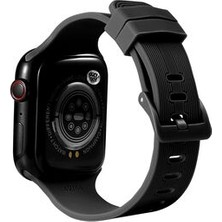 Apple Watch 7 45MM Soft Renkli Esnek Yumuşak Konforlu Silikon Kordon KRD23