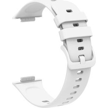 Huawei Watch Fit 2 Esnek Yapılı Ayarlanabilir Soft Yumuşak Konforlu Silikon Kordon KRD43