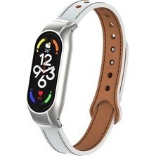 Xiaomi Mi Band 7 Şık Zarif Deri Kordon KRD68