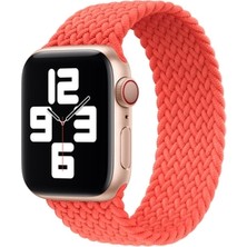 Apple Watch 44MM Tek Parça Medium Beden Tasarımlı Nefes Alan Hafif Örgü Kordon KRD32