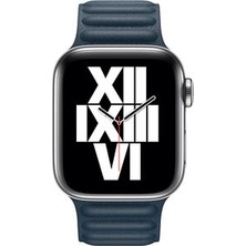 Apple Watch 44MM Mıknatıslı Şık Zarif Deri Kordon KRD34