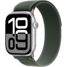 Apple Watch 7 45MM Hasır Tasarımlı Şık Nefes Alan Hafif Örgü Kordon KRD77