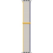 Apple Watch 41MM Serisi Nefes Alan Hafif Hasır Kordon BAND03
