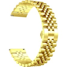 Honor Magic 2 46MM Çift Renkli Katlanabilir Klasik Şık Sağlam Metal Kordon 22MM KRD36