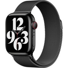 Apple Watch 44MM BAND01 Şık Sağlam Metal Kordon