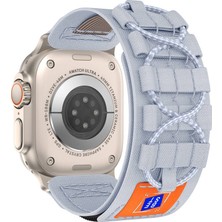 Apple Watch Ultra 49MM Uyumlu Nefes Alan Hafif Hasır Kordon Krd-99