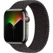 Apple Watch 40MM Tek Parça Small Beden Tasarımlı Nefes Alan Hafif Örgü Kordon KRD32