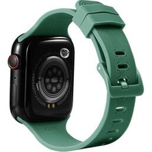 Apple Watch 7 45MM Soft Renkli Esnek Yumuşak Konforlu Silikon Kordon KRD23
