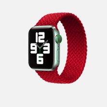 Apple Watch Ultra 49MM Tek Parça Small Beden Tasarımlı Nefes Alan Hafif Örgü Kordon KRD32