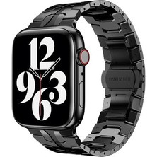 Apple Watch 7 45MM Ayarlanabilir Şık Sağlam Metal Kordon KRD63