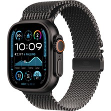 Apple Watch Ultra 49MM Nefes Alan Hafif Hasır Kordon KRD-100