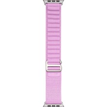 Apple Watch 41MM Band-74 Örgü Nefes Alan Hafif Hasır Kordon