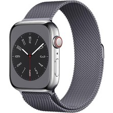 Apple Watch 44MM BAND01 Şık Sağlam Metal Kordon