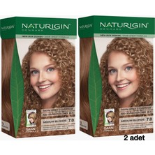 Naturigin Doğal Saç Boyası Orta Sarı 7.0 ( 2 Adet )