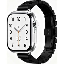 Apple Watch 10 42MM KRD-150 Prime Steel Şık Konforlu Kordon