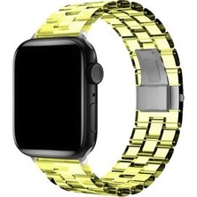 Apple Watch Ultra 49MM Katlamalı Yapılı Klipsli Modern Hafif Şeffaf Kordon KRD33