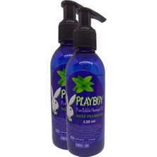 Medigeni Playboy Pure Edible Massage Oil 120ML Nane Aromalı Masaj Yağı 2 Adet