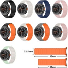 Apple Watch 40MM Premium Metal Tokalı Yumuşak Konforlu Silikon Kordon KRD-149