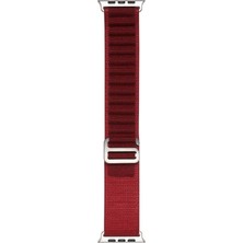 Apple Watch 7 41MM Band-74 Örgü Nefes Alan Hafif Hasır Kordon