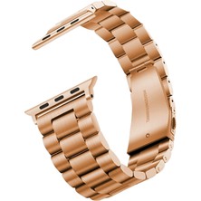 Apple Watch 38MM Band-04 Şık Klasik Sağlam Metal Kordon