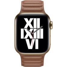 Apple Watch Ultra 49MM Mıknatıslı Şık Zarif Deri Kordon KRD34