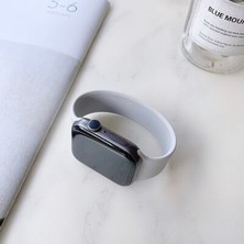 Apple Watch 44MM Krd-31 Solo Loop Medium Şık Konforlu Kordon