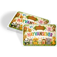 heptex Hayvan Sever Öğrenci Başarı Kartı 50 Adet