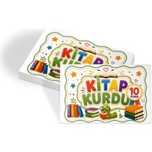 heptex Kitap Kurdu Öğrenci Başarı Kartı 50 Adet