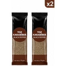 Hazar Gıda Toz Karabiber 2'li Avantaj Paket 150 G