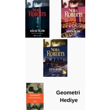 Epsilon Yayınevi Nora Roberts 3 Kitap Seti + Geometri Hediye
