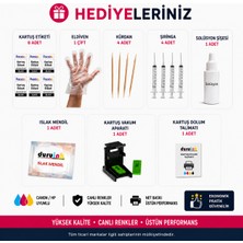 Profink Profınk Canon E3640 (Pg-46 Cl-56) Vakum Aparatlı Kartuş Dolum Seti 5X100ML 5 Li Set Mürekkep