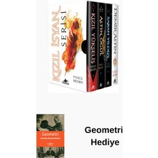 Pegasus Kızıl Isyan Serisi-Kutulu Özel Set-4 Kitap Takım + Geometri Hediye