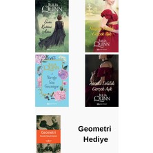 Epsilon Yayınevi Julia Quinn 4 Kitap Seti + Geometri Hediye