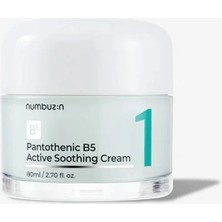 Numbuzin No.1 Pantothenic B5 Active Soothing Cream - Hassas ve Akneye Eğilimli Ciltler Için Bariyer Destekli Nemlendirici Krem 80ML