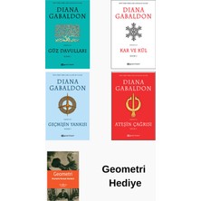 Epsilon Yayınevi Diana Gabaldon 4 Kitap Seti + Geometri Hediye