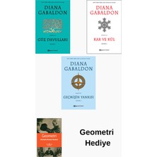 Epsilon Yayınevi Diana Gabaldon 3 Kitap Seti + Geometri Hediye