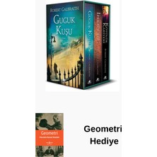Pegasus Cormoran Strike Kutulu Özel Set-3 Kitap Takım + Geometri Hediye