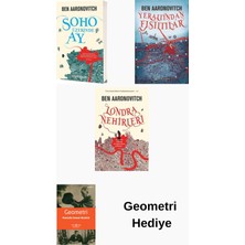 Epsilon Yayınevi Ben Aaronovitch 3 Kitap Seti + Geometri Hediye