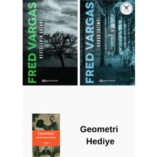 Epsilon Yayınevi Fred Vargas 2 Kitap Seti + Geometri Hediye
