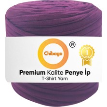 Chibago Mürdüm Penye Ip 669 Premium - Geri Dönüşüm El Örgü Ipi - Sepet, Çanta ve Puset Yapımı Için Yumuşak ve Esnek Penye Ip