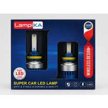 EP Garaj Otomotiv Üniversal Lampika Marka Carub LED Xenon H11 Soketli 3600 Lümen Beyaz Far Ampulü