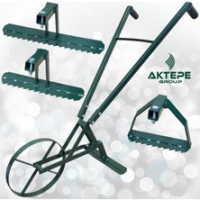 Aktepe Group Pancar Ara Çapası 3 Bıçaklı Ot Sökme Ot Yolma Tırpan Çapası 20 Cm 28 Cm 36 Cm Üç Çelik Bıçak