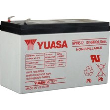 Yuasa NPW45-12 - 12V 9 Ah Bakımsız Kuru Akü - 45W