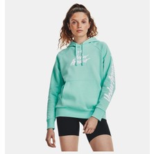 Under Armour Kadın UA Rival Fleece Graphic Kapüşonlu Üst