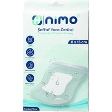 Nimo Şeffaf Yara Örtüsü 8 x 15CM 5li 1 Paket